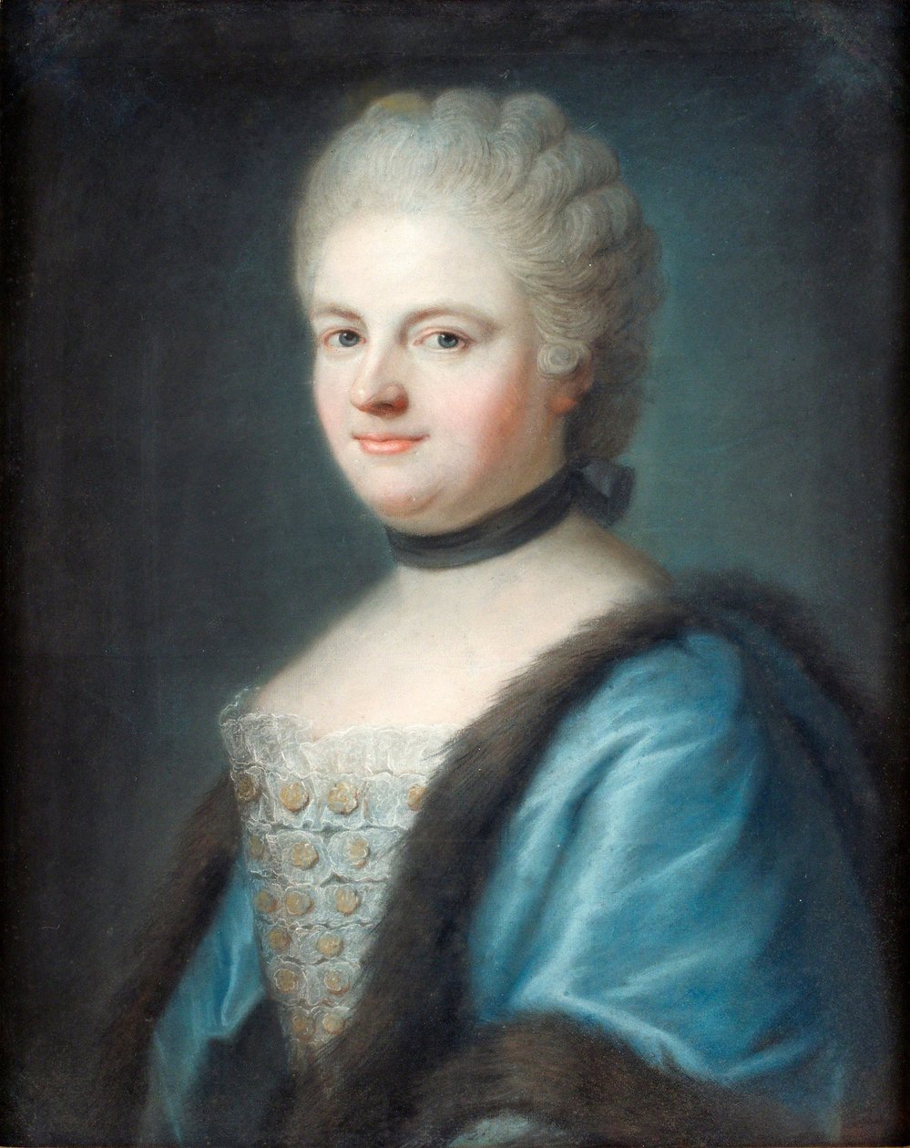 Porträt von Marie Leszczynska, Königin von Frankreich von Franz Bernhard Frey
