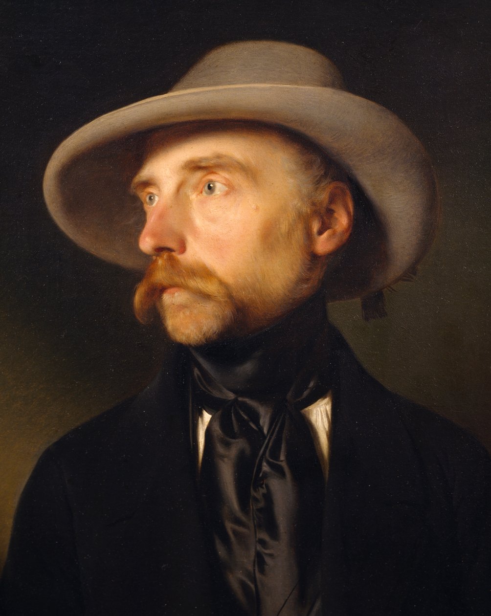Porträt des Malers Franz Wipplinger (1762-1812), Gemälde von Franz Eybl (1806-1880) von Franz Eybl