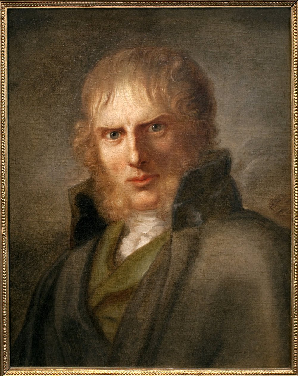 Der Maler Caspar David Friedrich (1774-1840) von Franz Gerhard von Kugelgen