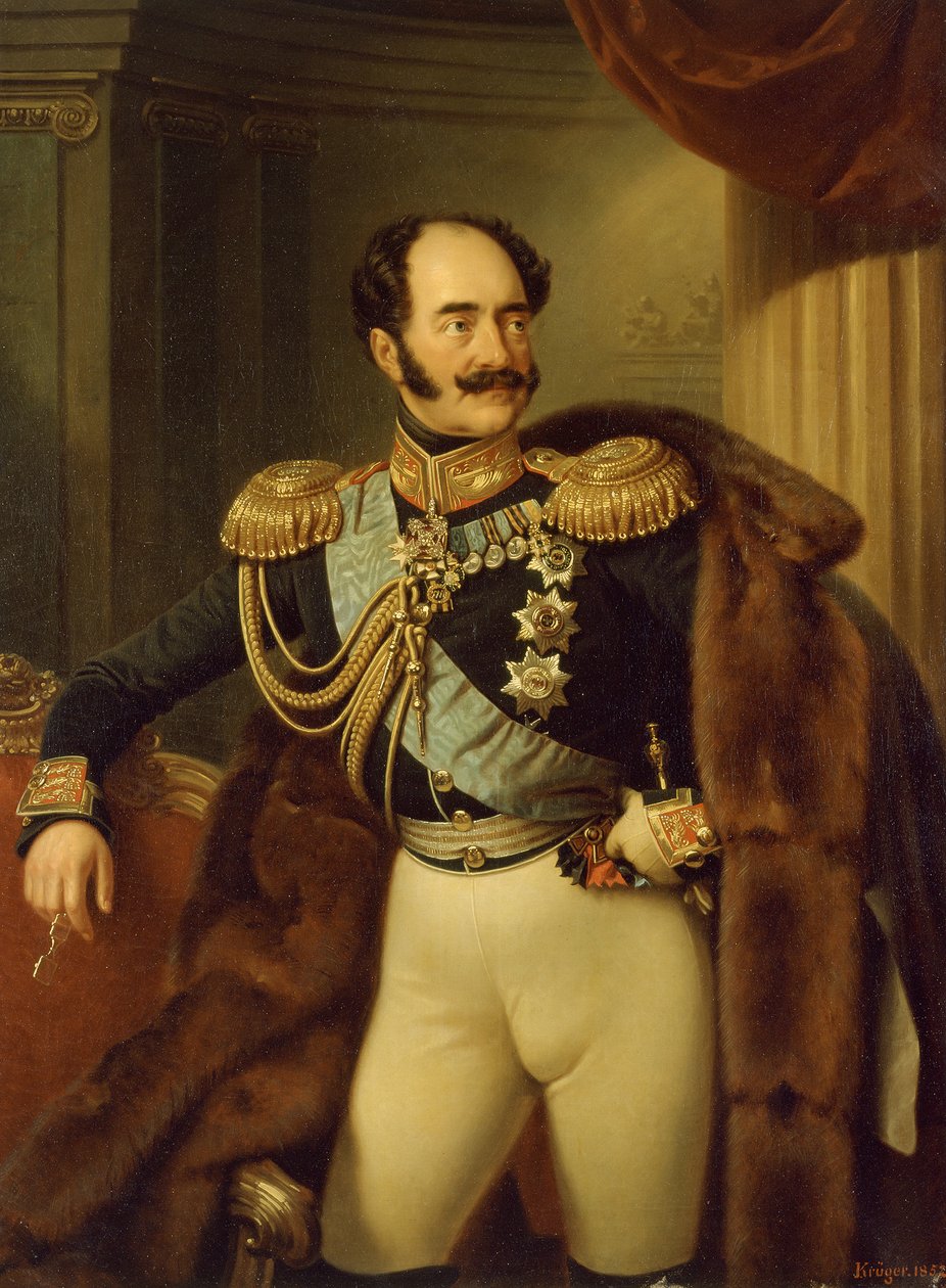 Bildnis des Grafen Adlerberg von Franz Krüger