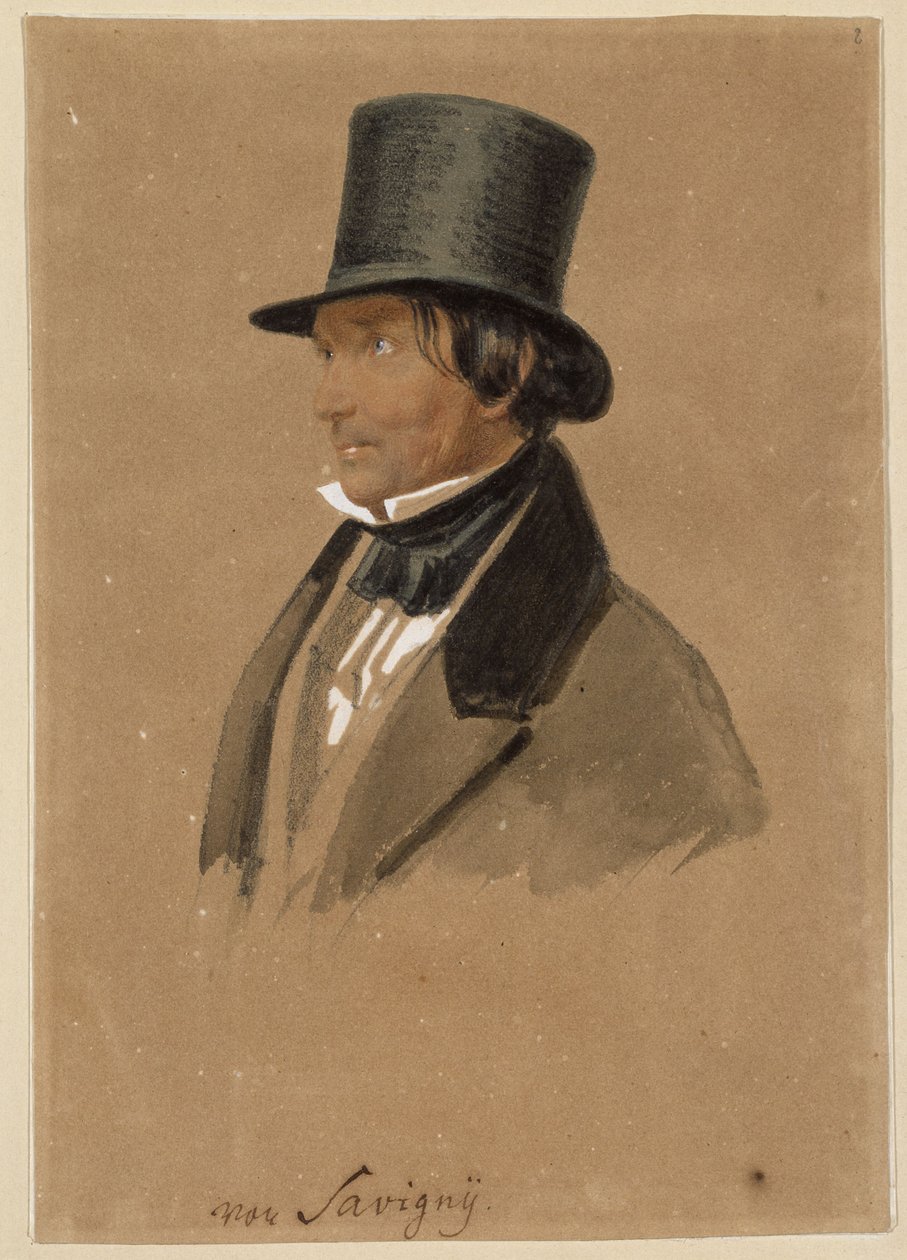 Friedrich Carl von Savigny von Franz Krüger