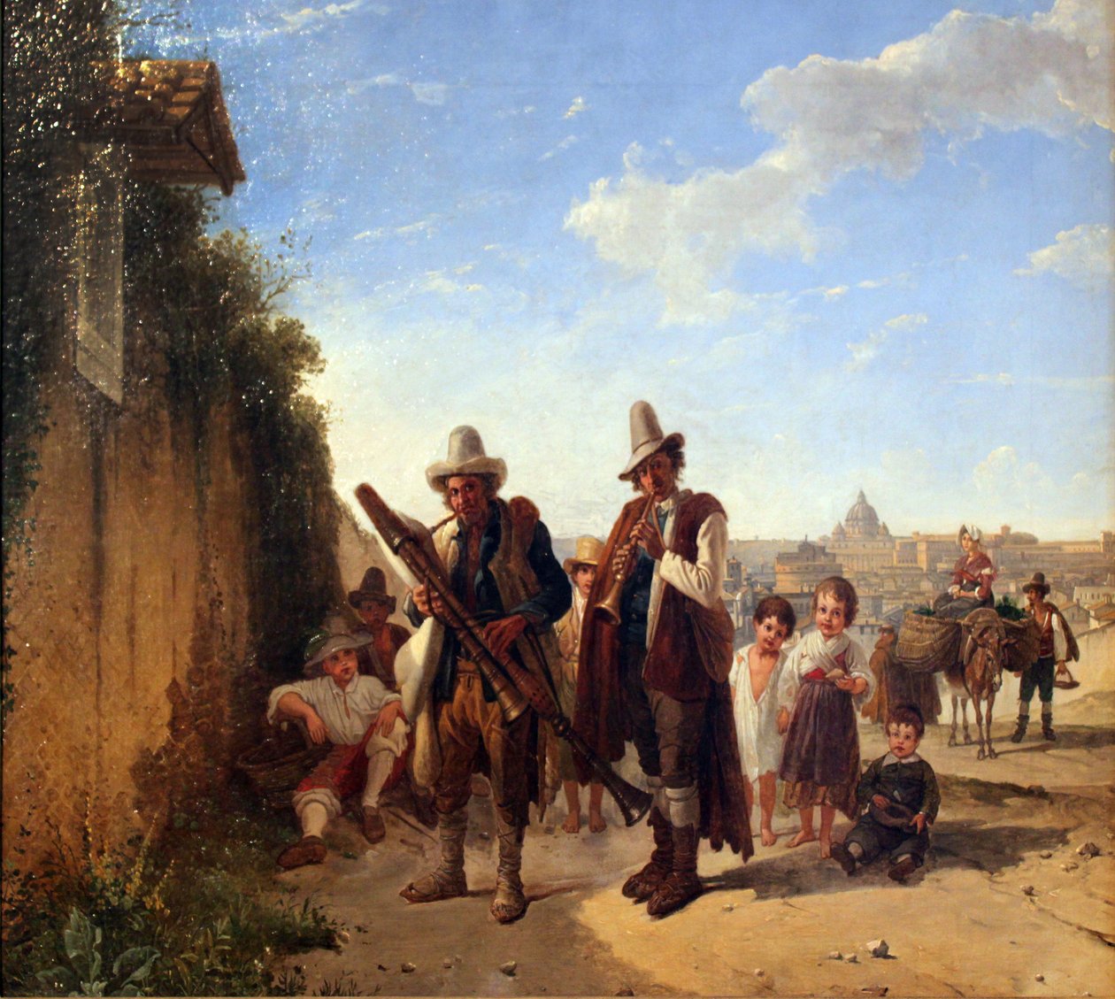 Römische Pifferari von Franz Ludwig Catel