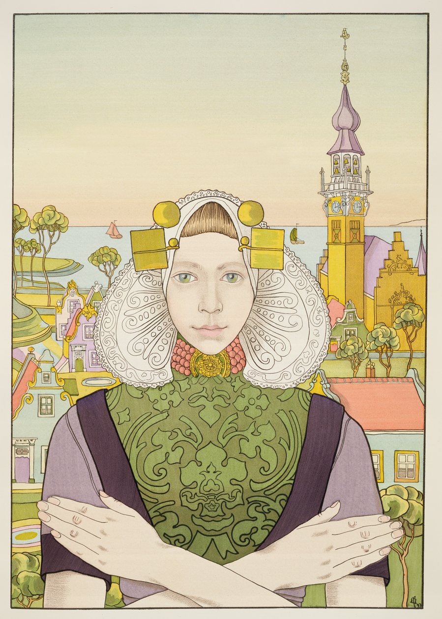 Holländisches Mädchen, 1897, aus L