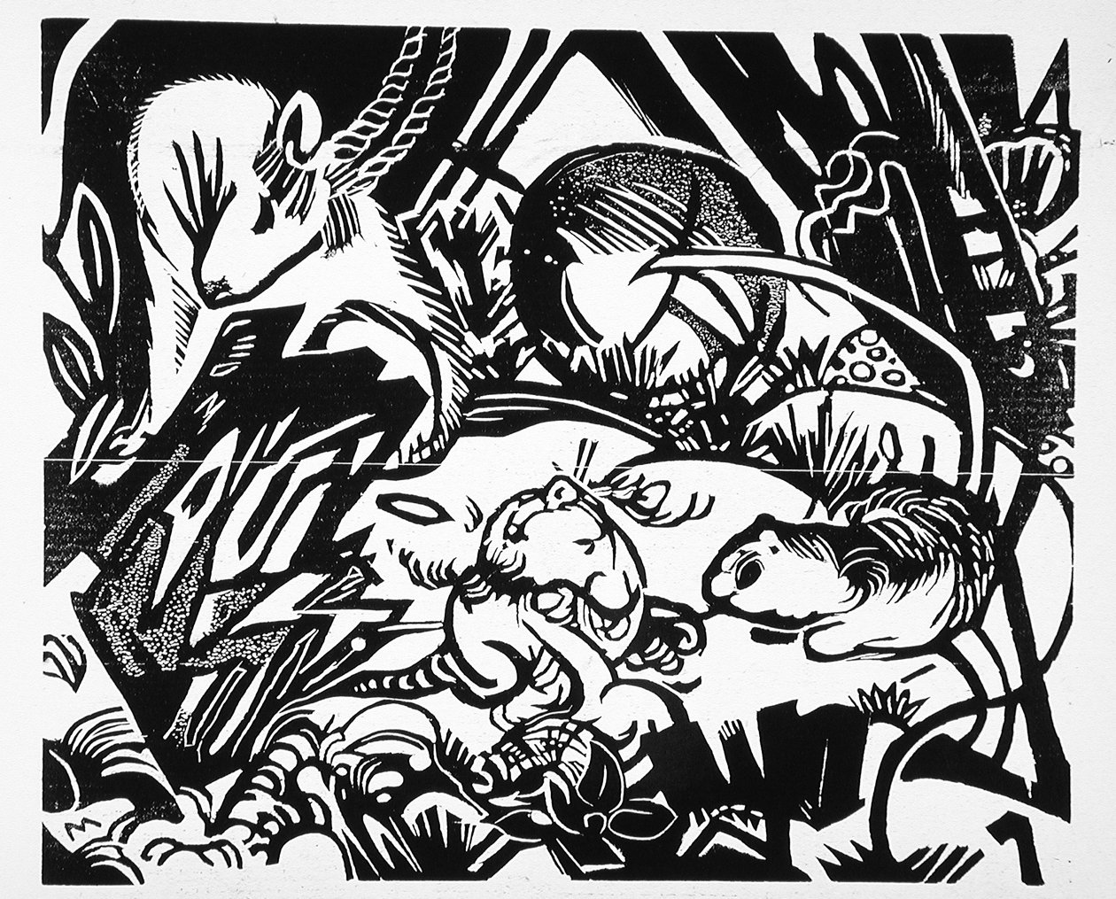 Tierlegende von Franz Marc