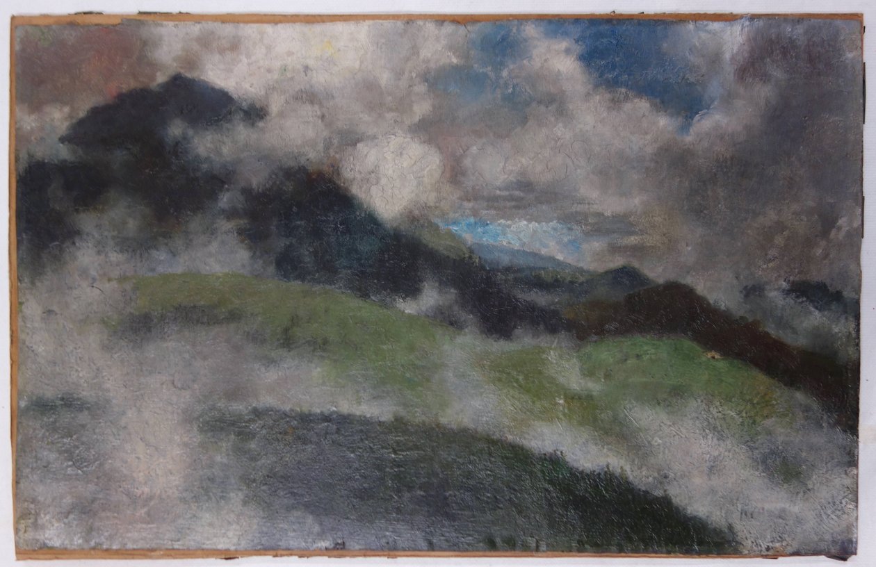 Aufsteigender Nebel von Franz Marc