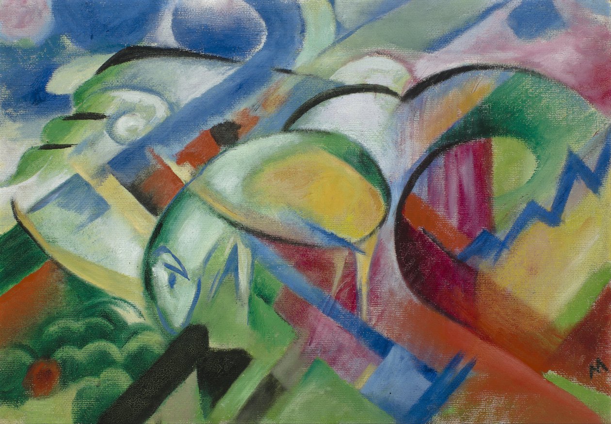 Das Schaf von Franz Marc