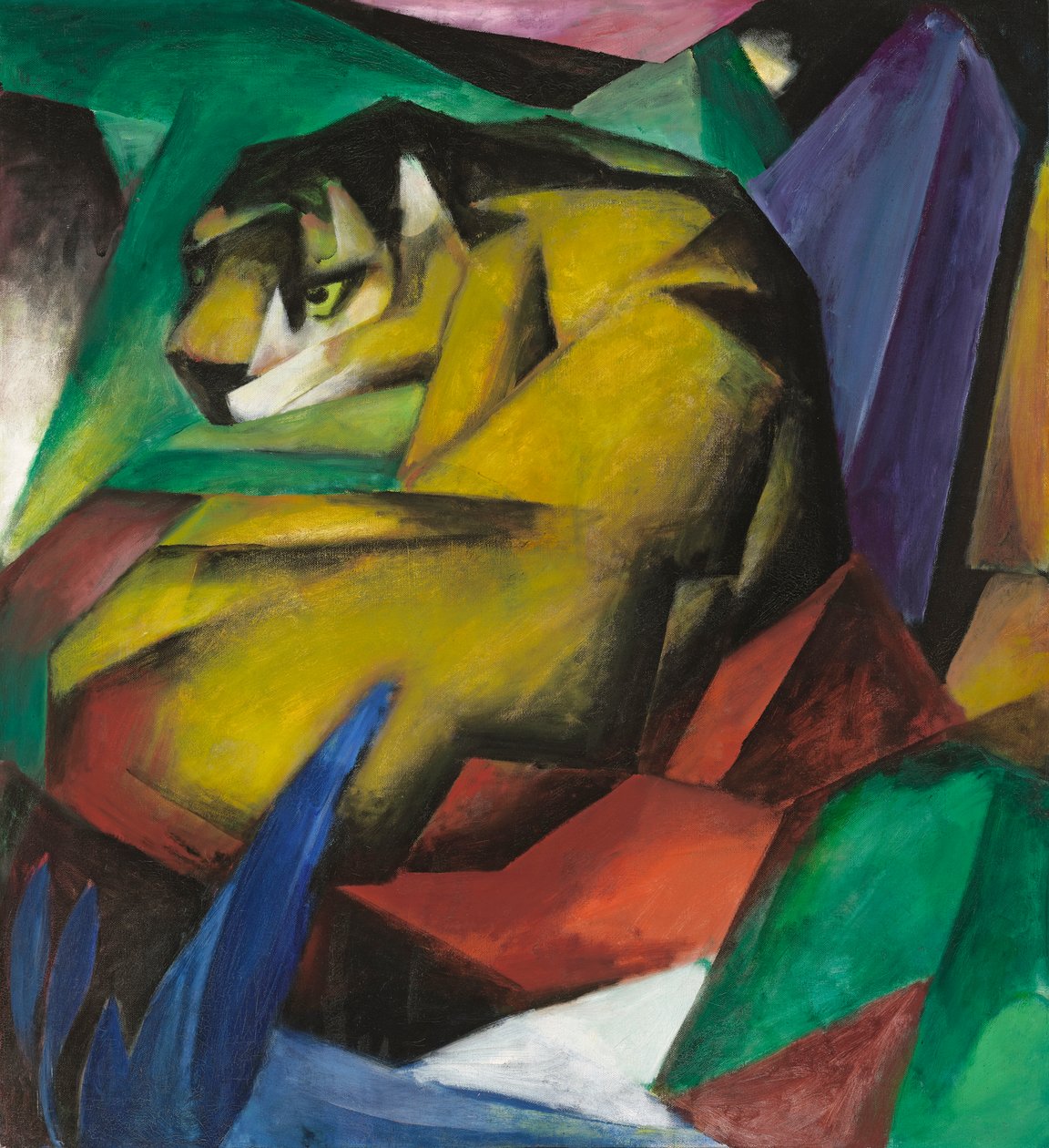 Tiger von Franz Marc