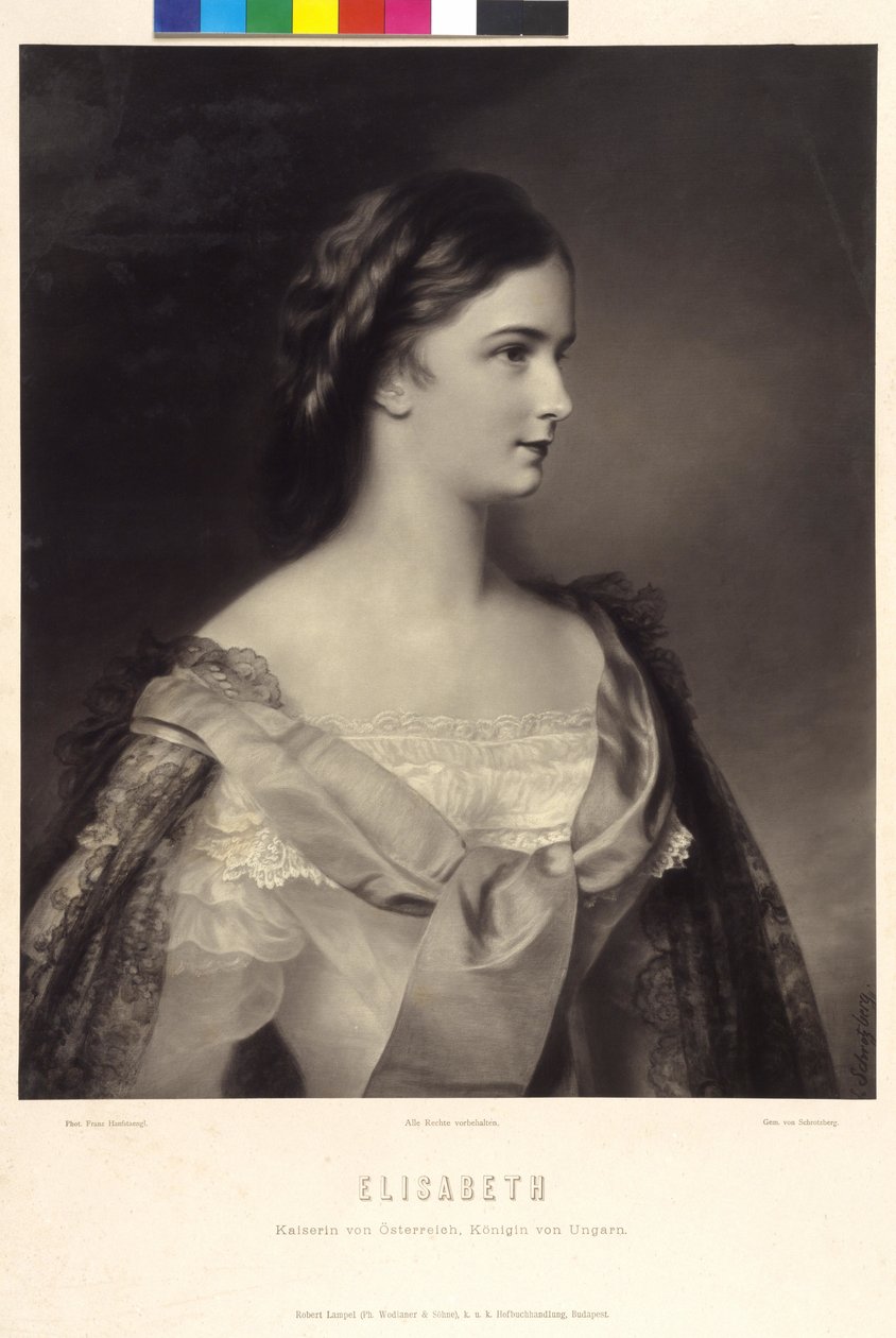Königin von Ungarn Elisabeth Kaiserin von Österreich von Franz Schrotzberg