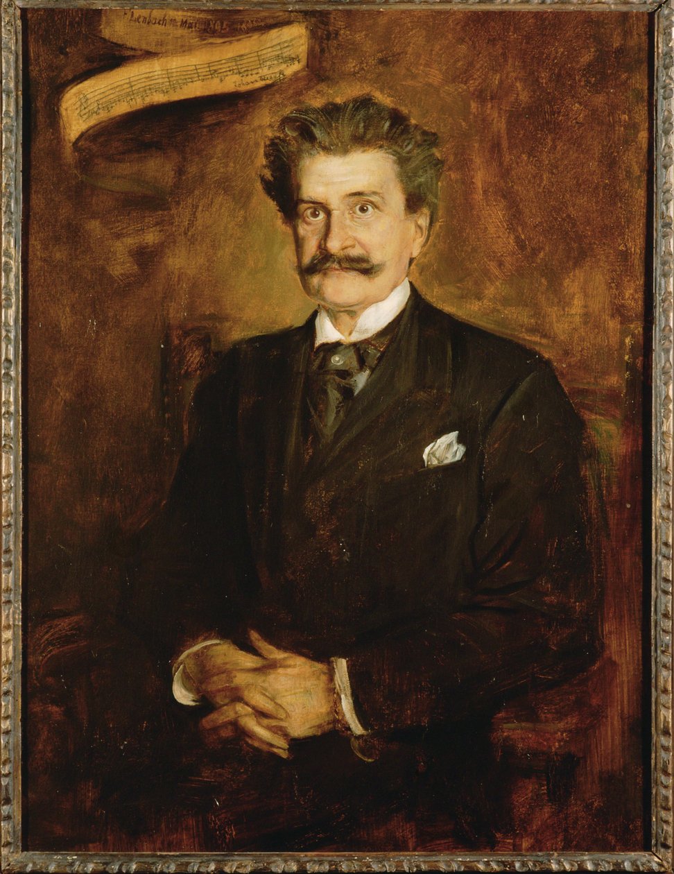 Johann Strauss Sohn von Franz Seraph von Lenbach
