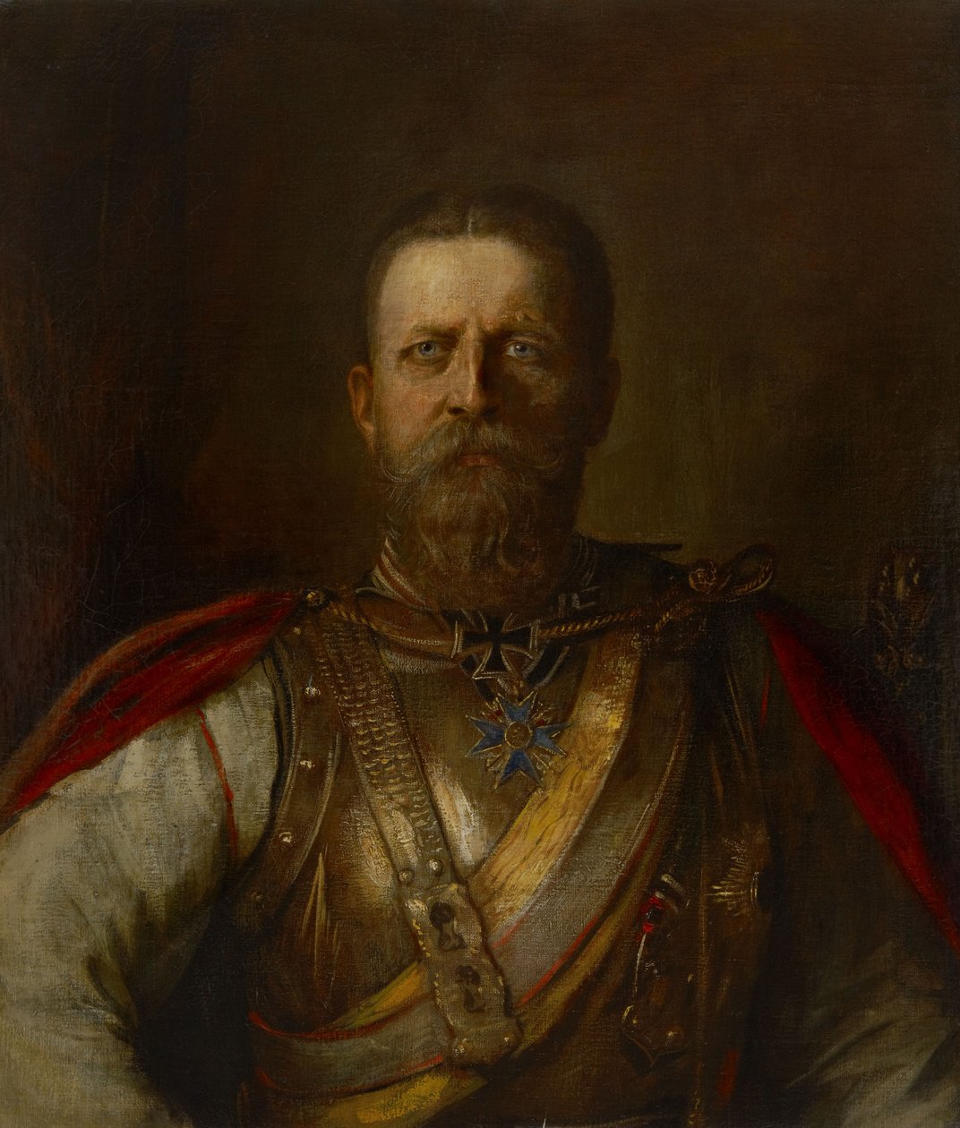 Kronprinz Friedrich Wilhelm, später Friedrich III., Deutscher Kaiser und König von Preußen von Franz von Lenbach