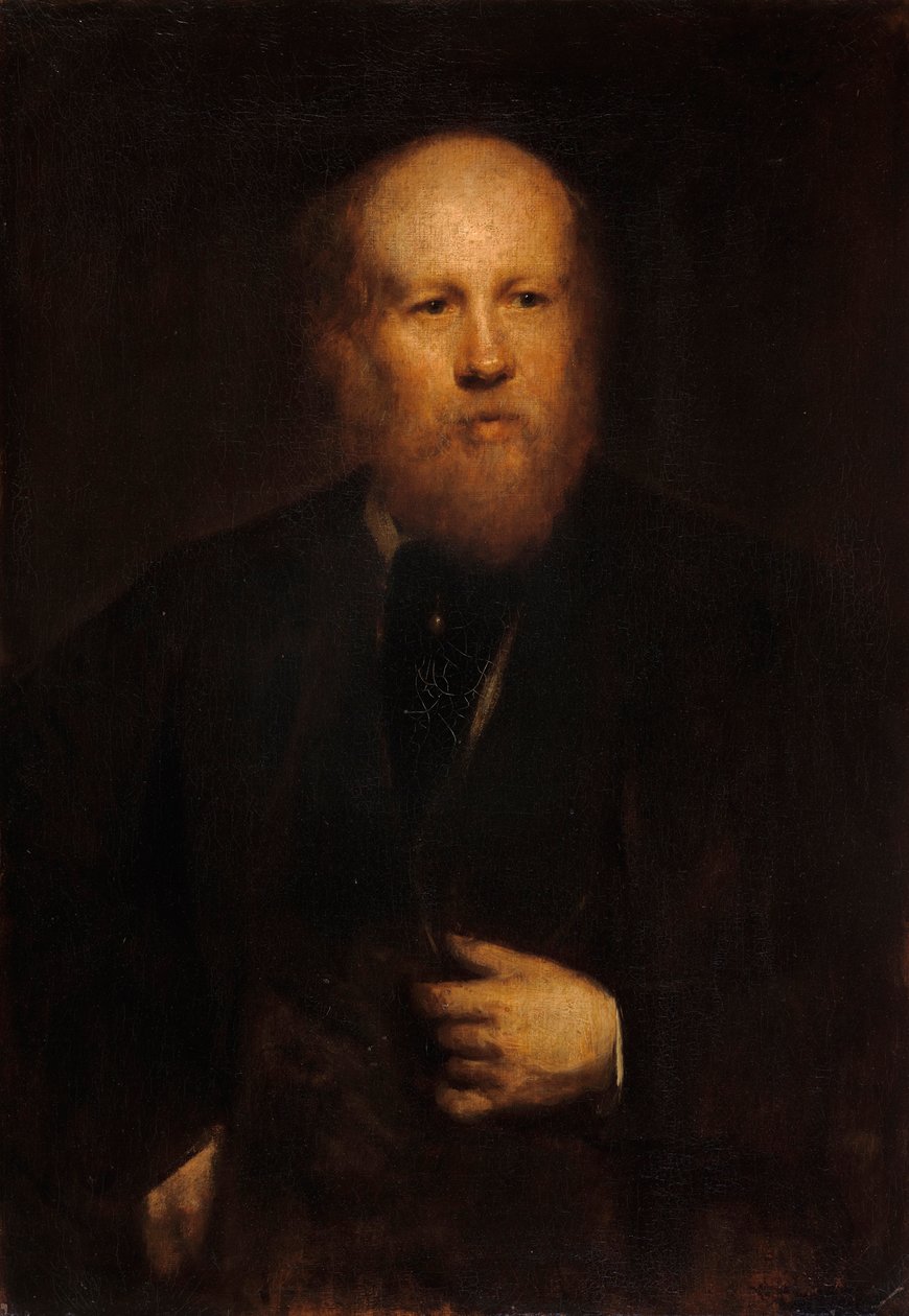 Der Kupferstecher Conrad Geyer von Franz von Lenbach