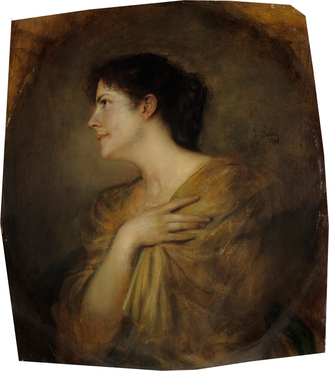 Mary Stuck (geb. Lindpaintner) von Franz von Lenbach