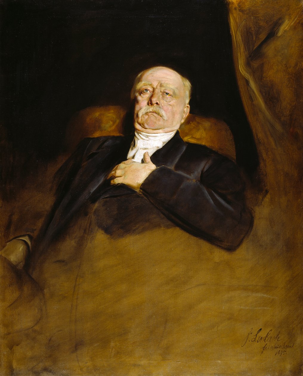 Otto Fürst Bismarck von Franz von Lenbach
