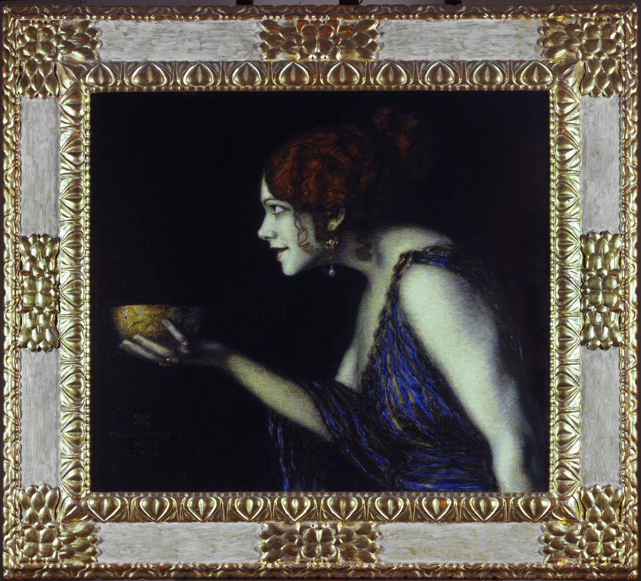 Tilla Durieux als Circe von Franz von Stuck