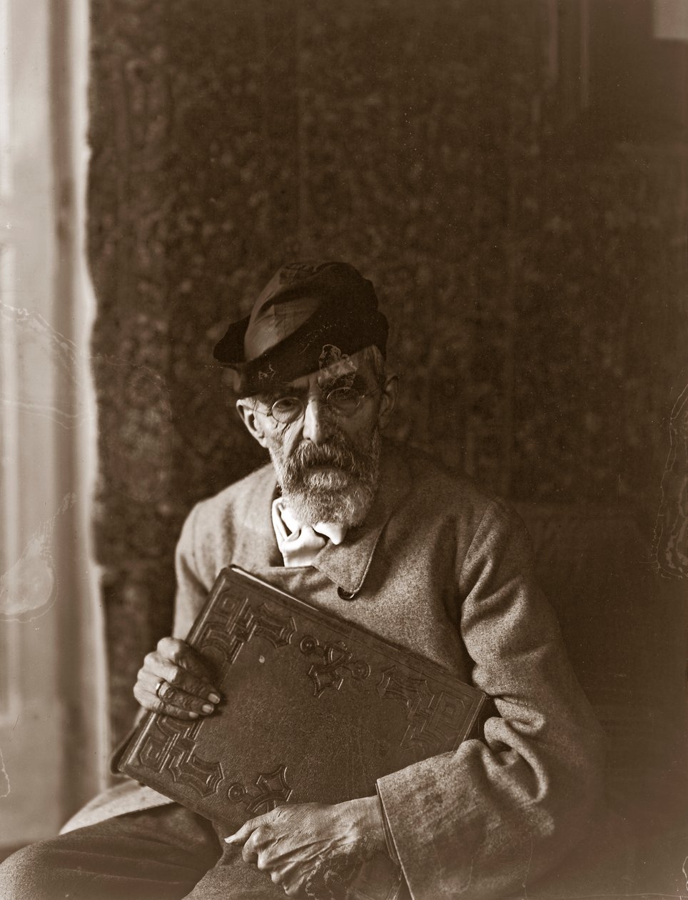 Porträt des italienischen Malers Domenico Morelli (1826-1901) von Fratelli Alinari Fratelli Alinari