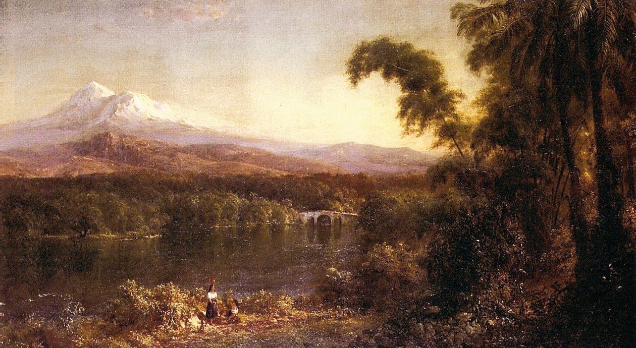 Ecuadorianische Landschaft, 1877 von Frederic Edwin Church