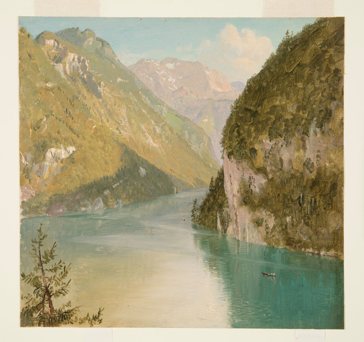Königssee, Bayern, Juli 1868 von Frederic Edwin Church