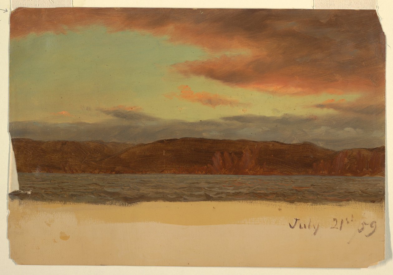 Labrador oder Neufundland Küste, Juli 1859 von Frederic Edwin Church