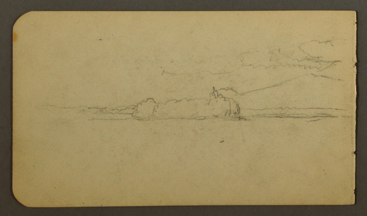 See mit Blick auf Mt. Katahdin, 1878 von Frederic Edwin Church