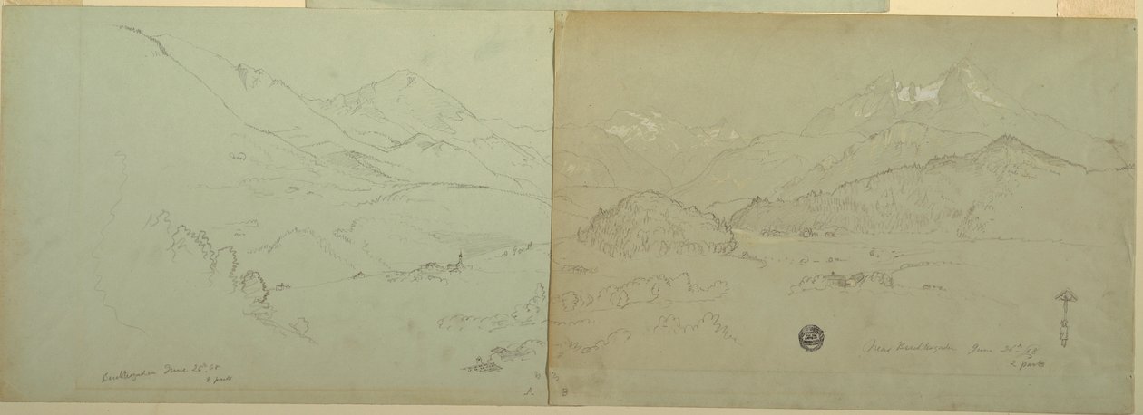 Panoramablick auf Unter-Schönau, 1868 von Frederic Edwin Church