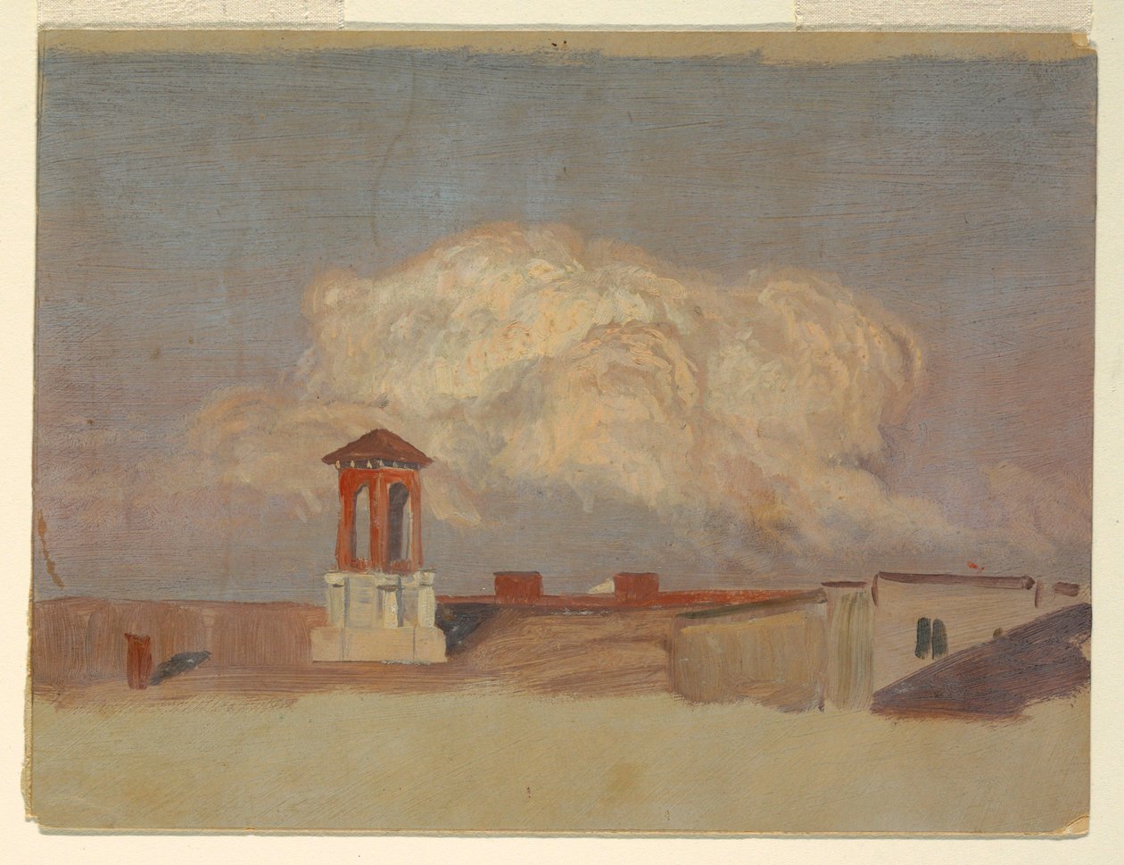 Dächer einer italienischen Stadt, 1868–69 von Frederic Edwin Church