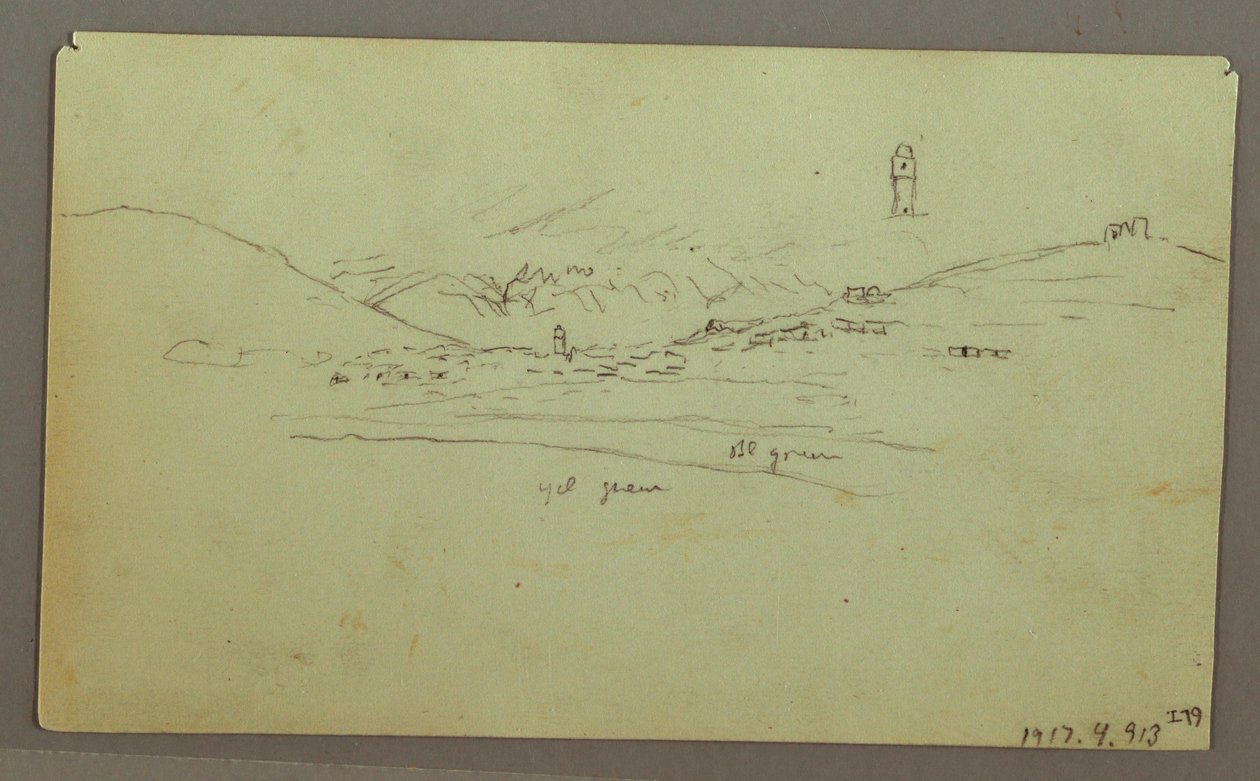 Ruinen, 27. April 1868 von Frederic Edwin Church