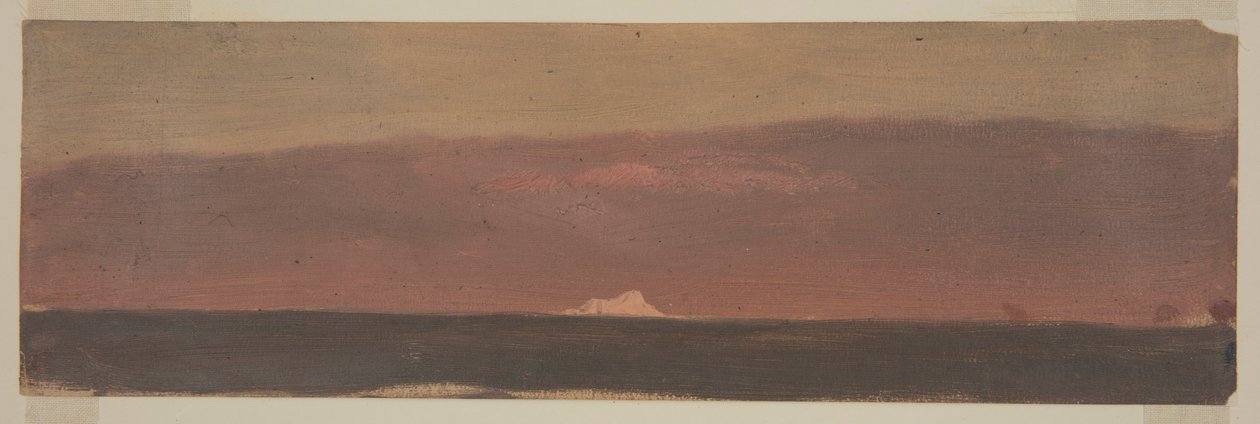 Meereslandschaft mit Eisberg, 1859 von Frederic Edwin Church