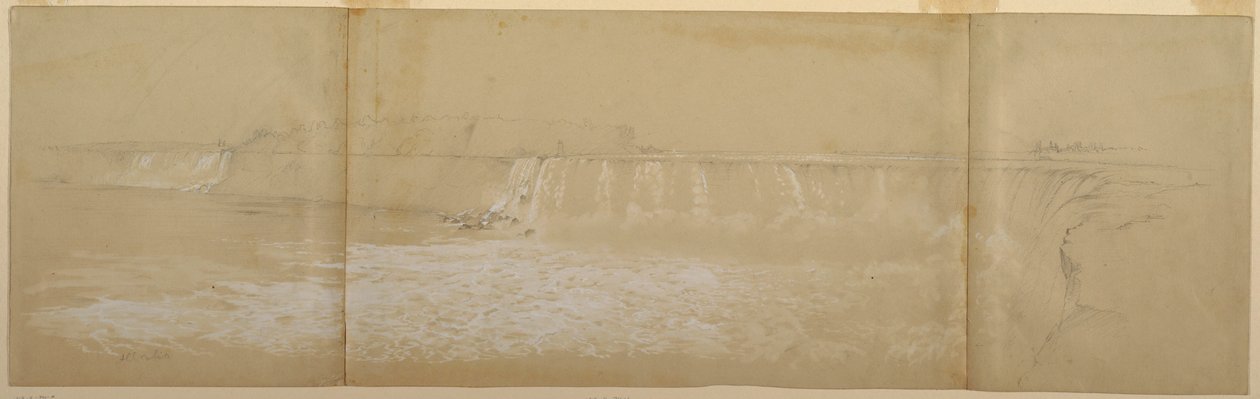 Die Niagara-Fälle, September oder Oktober 1856 von Frederic Edwin Church