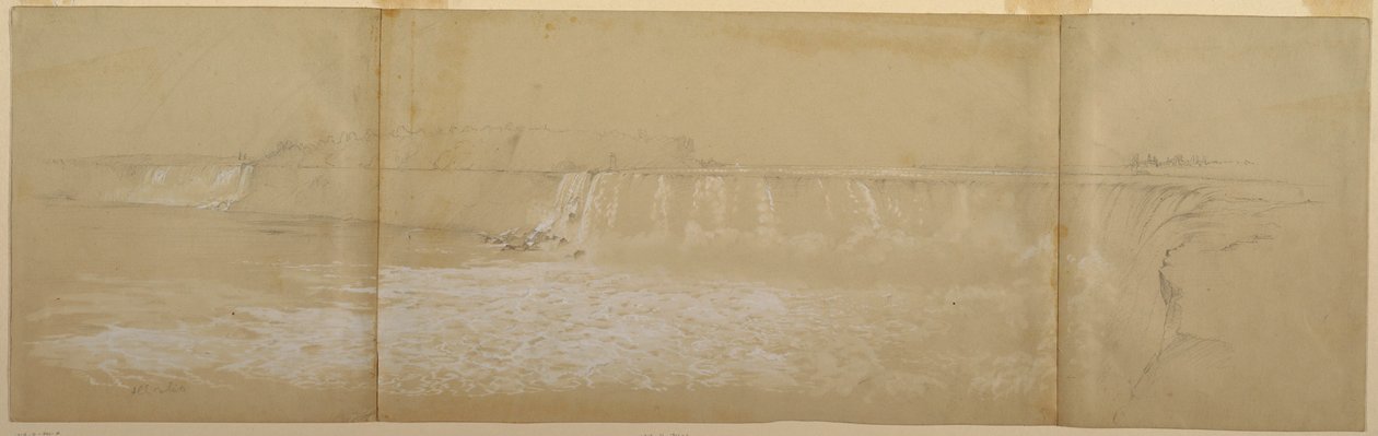 Die Niagara-Fälle, September oder Oktober 1856 von Frederic Edwin Church