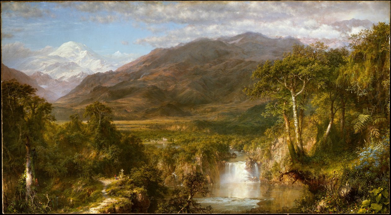 Herz der Anden von Frederic Edwin Church