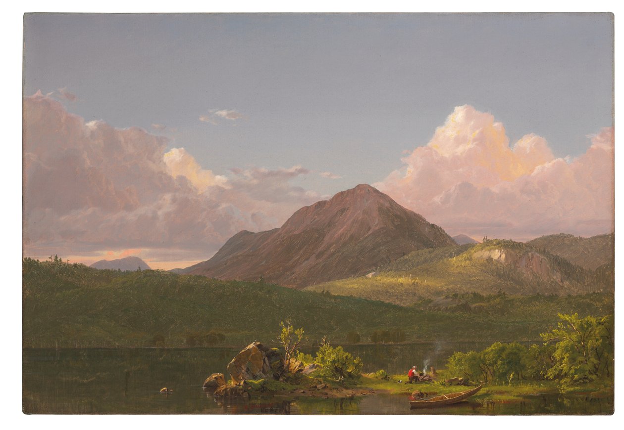 Mount Newport auf Mount Desert Island, ca. 1851-53 von Frederic Edwin Church