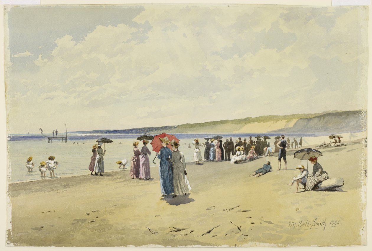 Der Strand, 1888 von Frederic Marlett Bell Smith