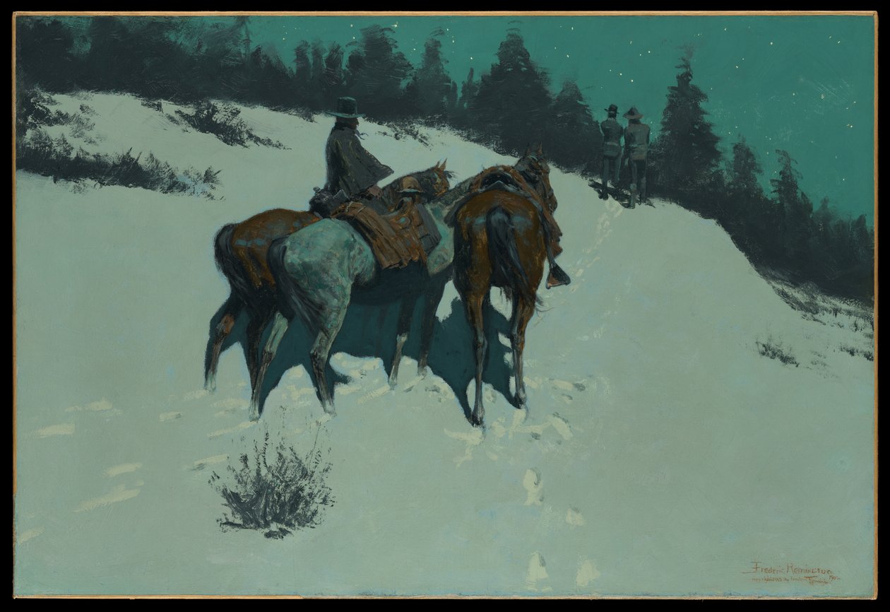 Eine Aufklärung von Frederic Remington