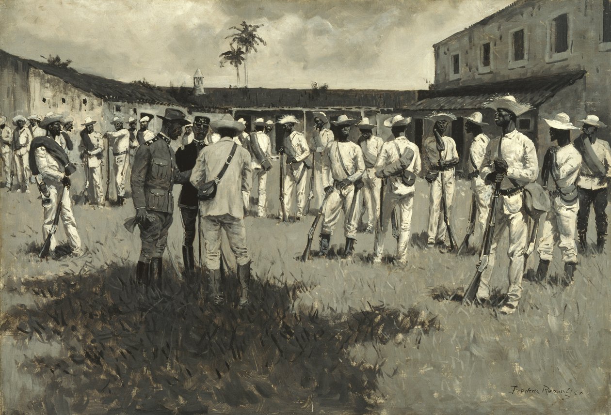Auflösung der Armee von Gomez, 1899 von Frederic Remington