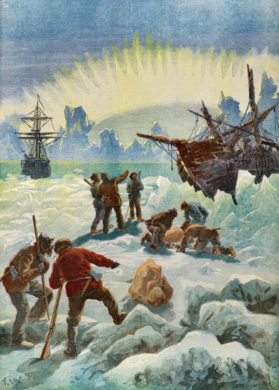 Entdeckung der Überreste des norwegischen Schiffs 