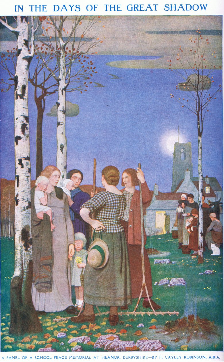 In den Tagen des großen Schattens von Frederick Cayley Robinson