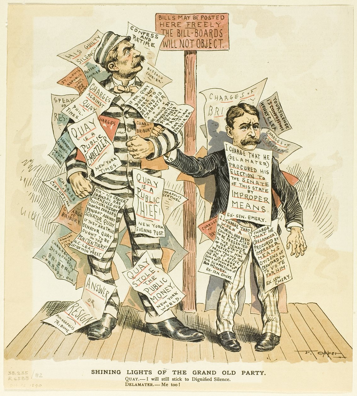 Leuchtende Lichter der alten großen Partei von Frederick Burr Opper