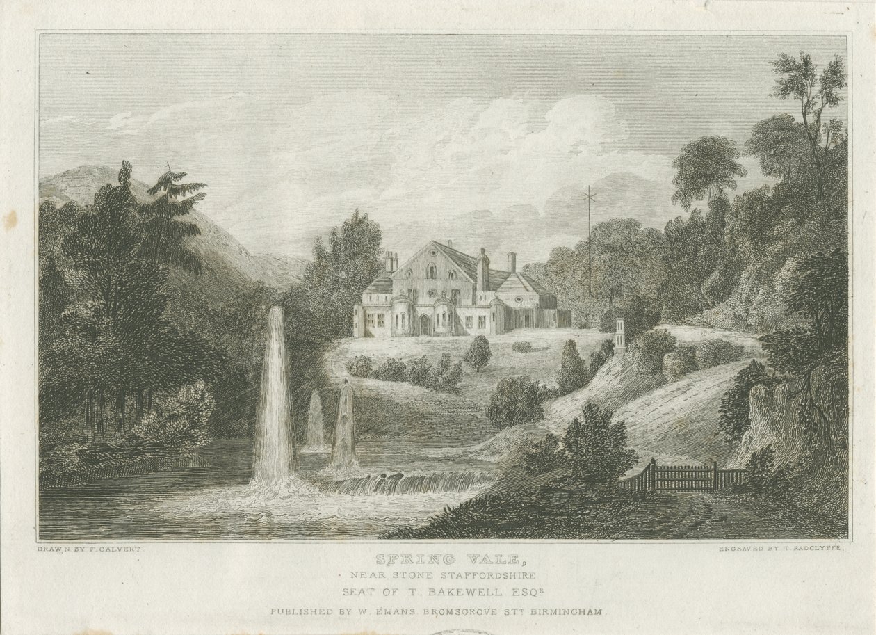 Stone - Spring Vale von Frederick Calvert