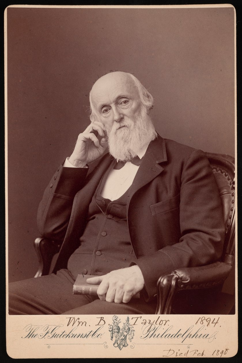 Porträt von William Bower Taylor 1821-1895, 1894 von Frederick Gutekunst