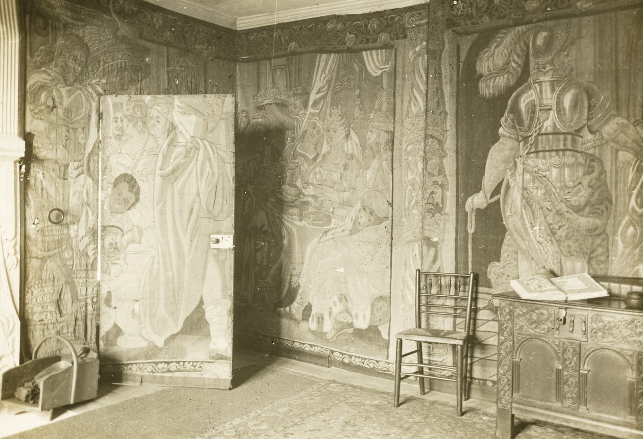 Kelmscott Manor: Im Wandteppichzimmer von Frederick H. Evans
