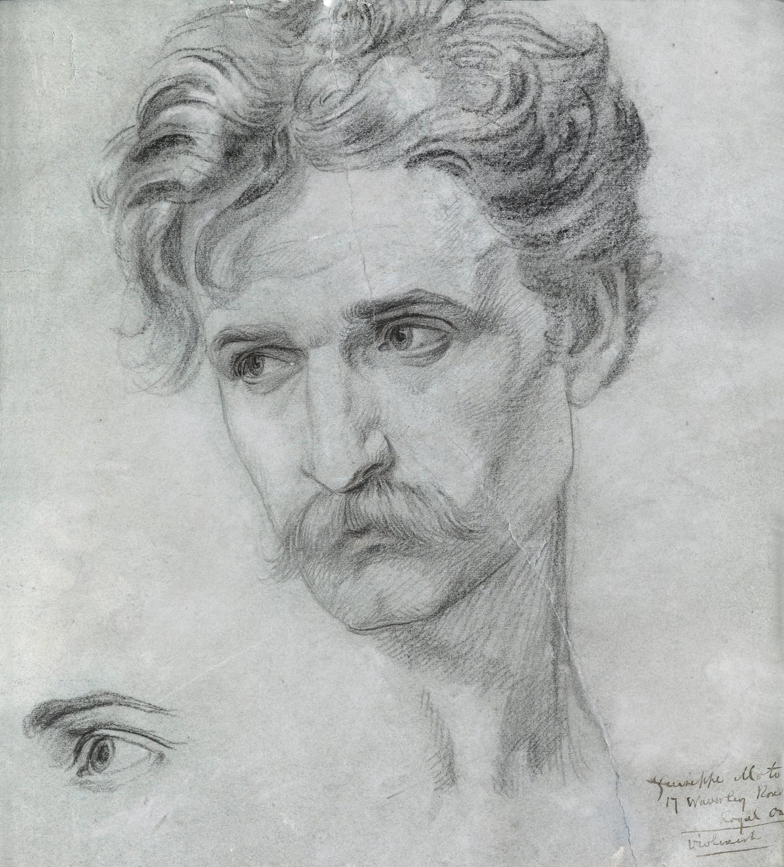 Studie von Giuseppe Moto von Frederick James Sheilds