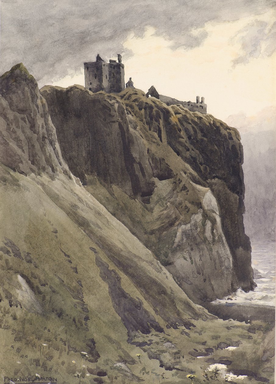 Altes Schloss, Dunottar von Frederick Noel Paton