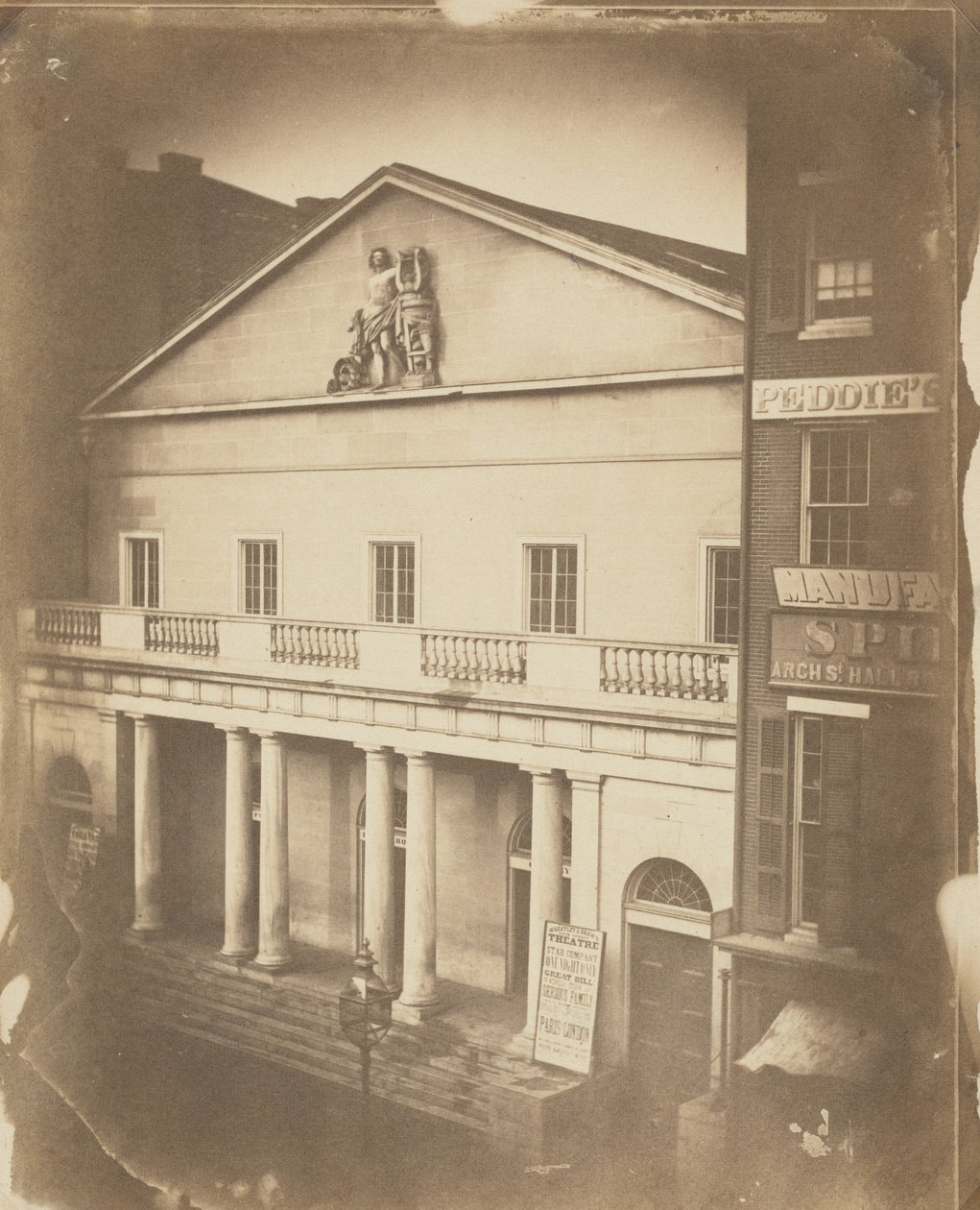Arch St. Theater, Arch an der 6th St., Philadelphia von Frederick de Bourg Richards