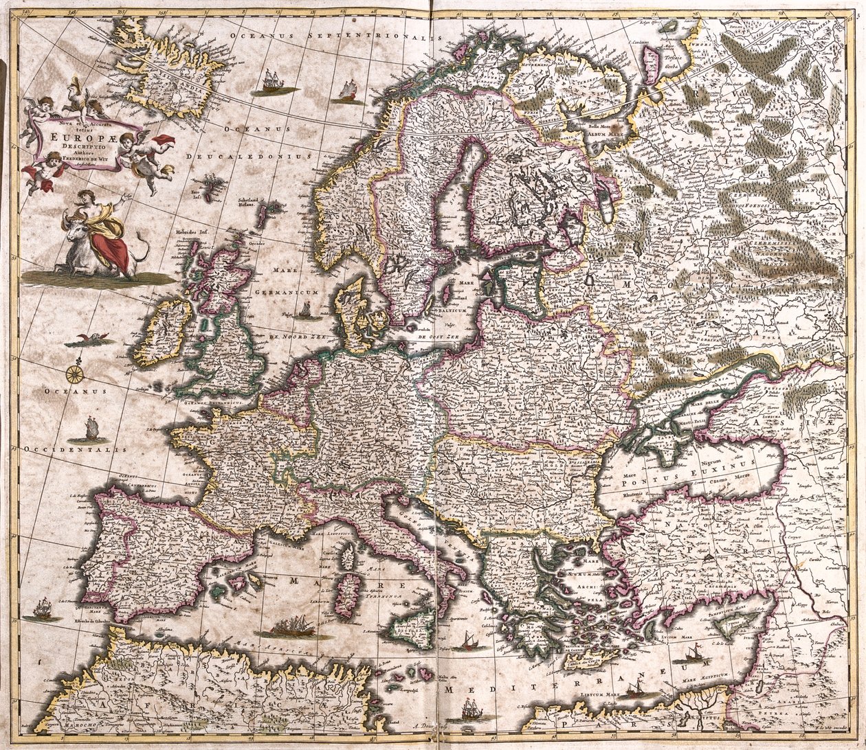 Europa von Frederick de Wit