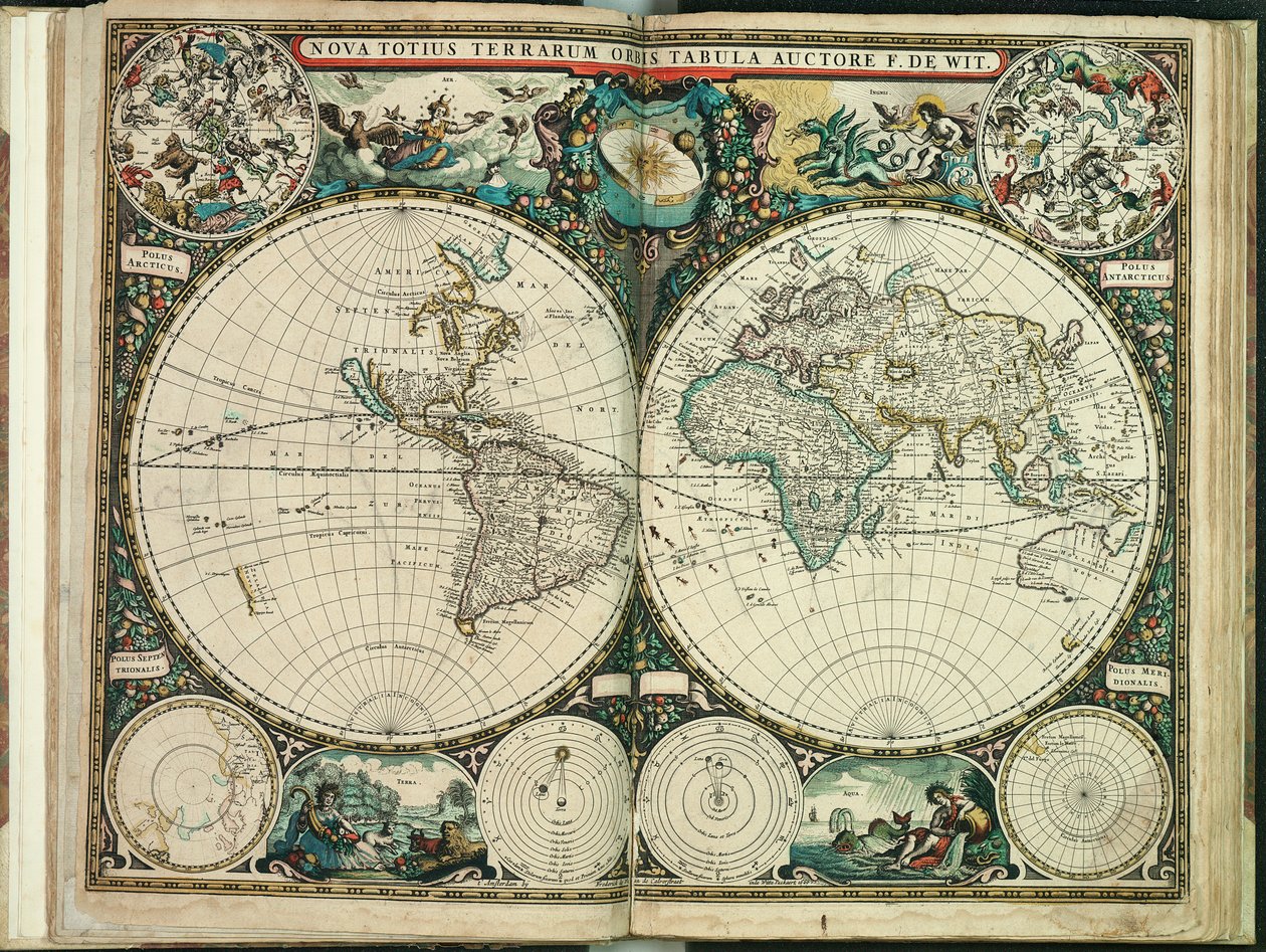 Neues Brett für die ganze Welt von Frederick de Wit