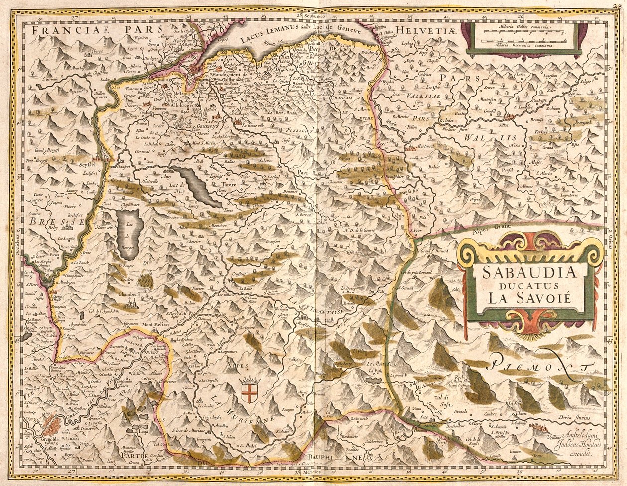 Savoyen, Frankreich von Frederick de Wit