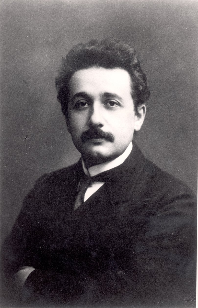 Albert Einstein (1879-1955) 1911 von French Photographer
