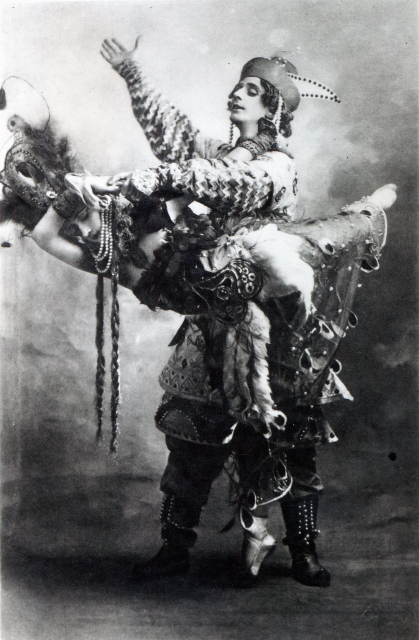 Tamara Karsavina und Michel Fokine in 