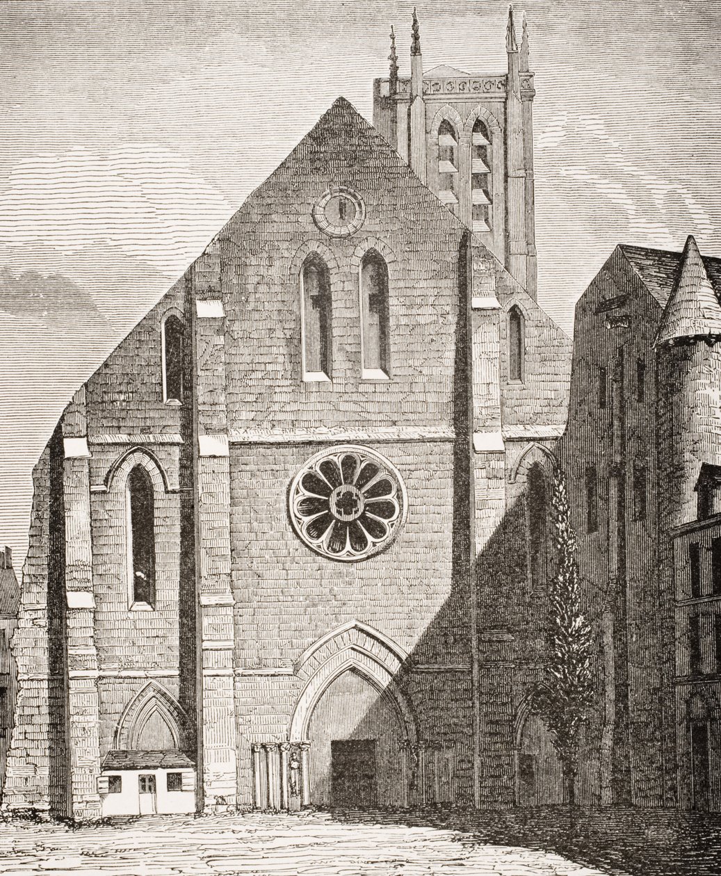 Abtei Sainte Genevieve, Paris, aus 