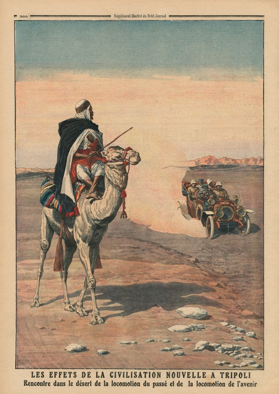 Auswirkungen der neuen Zivilisation in Tripolis, Illustration aus 